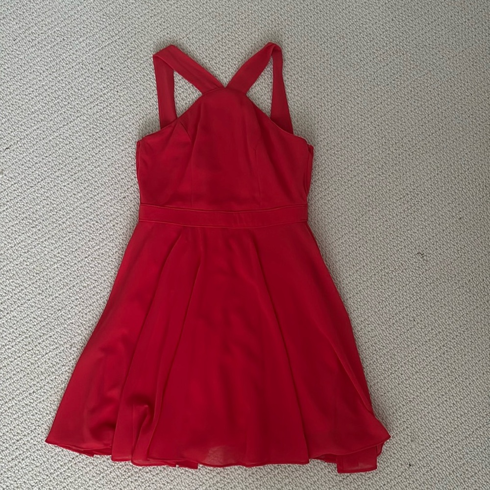 XS, Lulu’s Dress, Scarlet Red